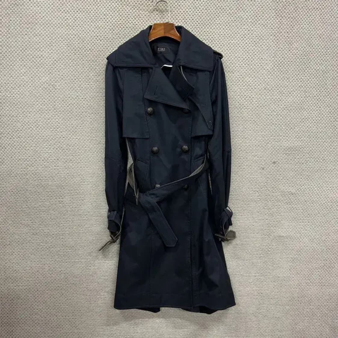 타임 한섬 캐주얼 양가죽 견 트렌치 코트 82 A05489 상품이미지1