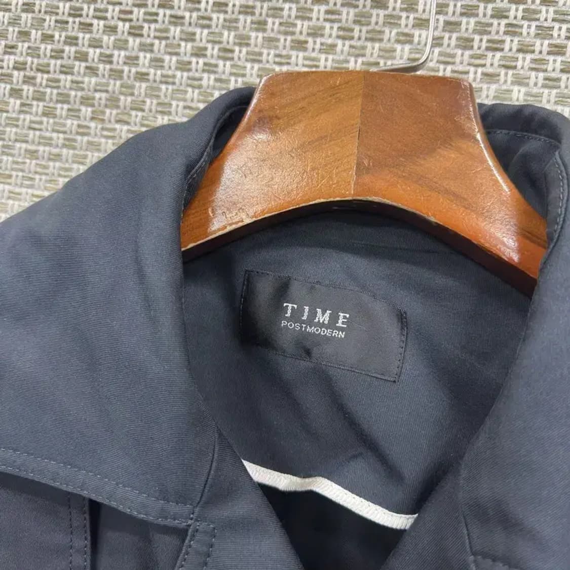 타임 한섬 캐주얼 양가죽 견 트렌치 코트 82 A05489 상품이미지3