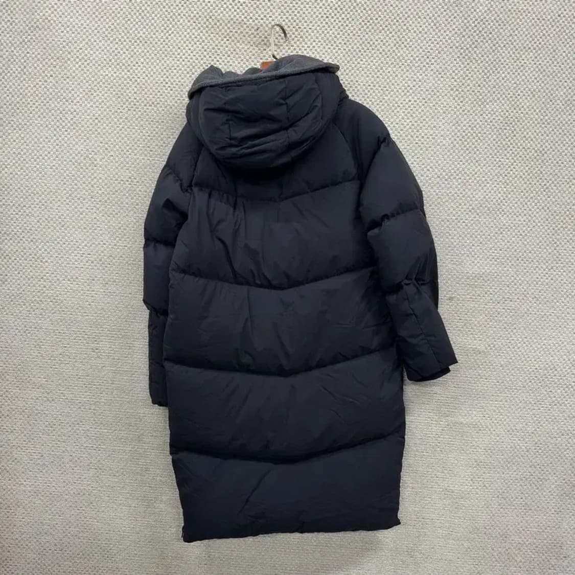 뉴발란스 캐주얼 프린팅로고 거위털 구스다운 롱 패딩 XS A05516 상품이미지2