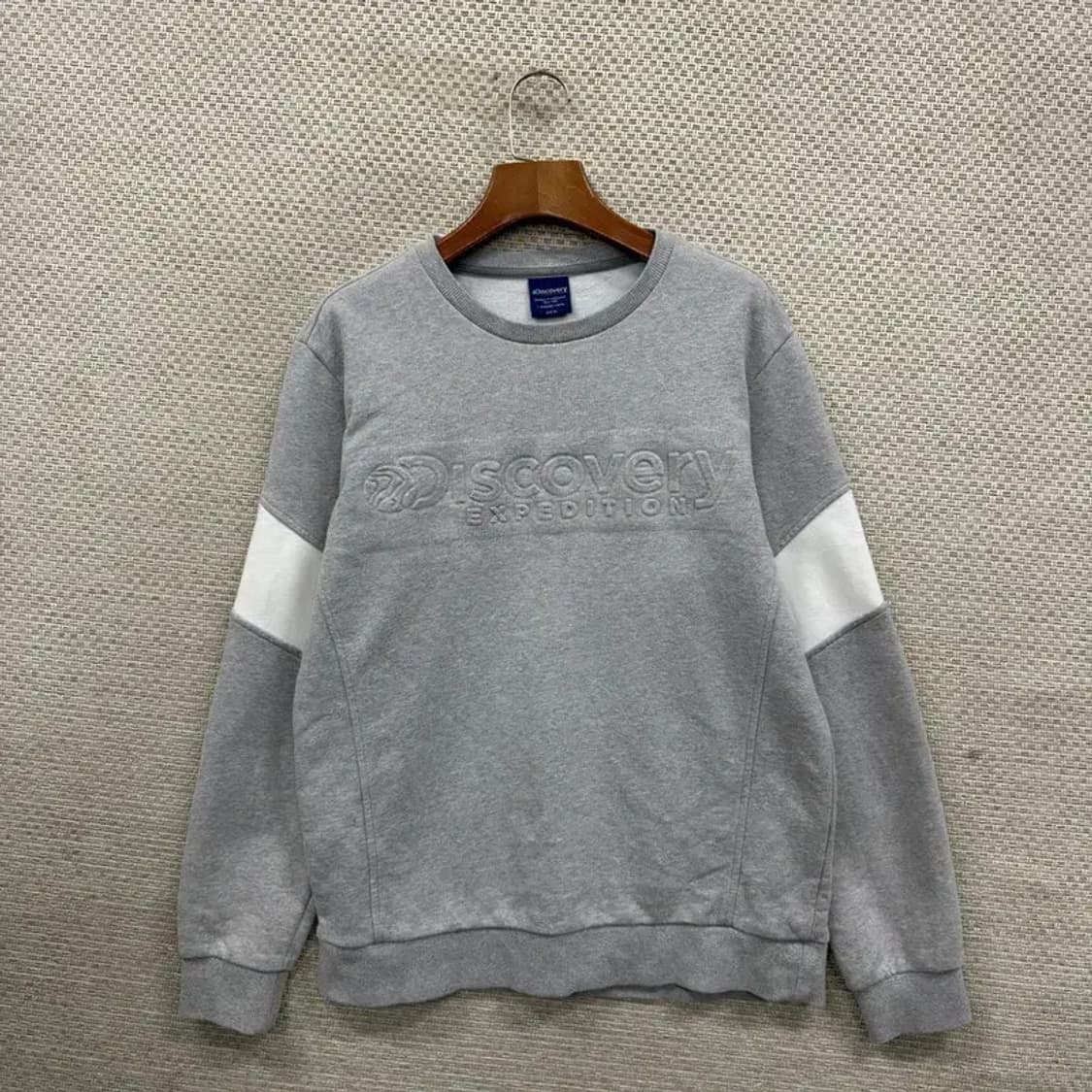 디스커버리 캐주얼 빅로고 스웻셔츠 맨투맨 95 A05504 상품이미지1