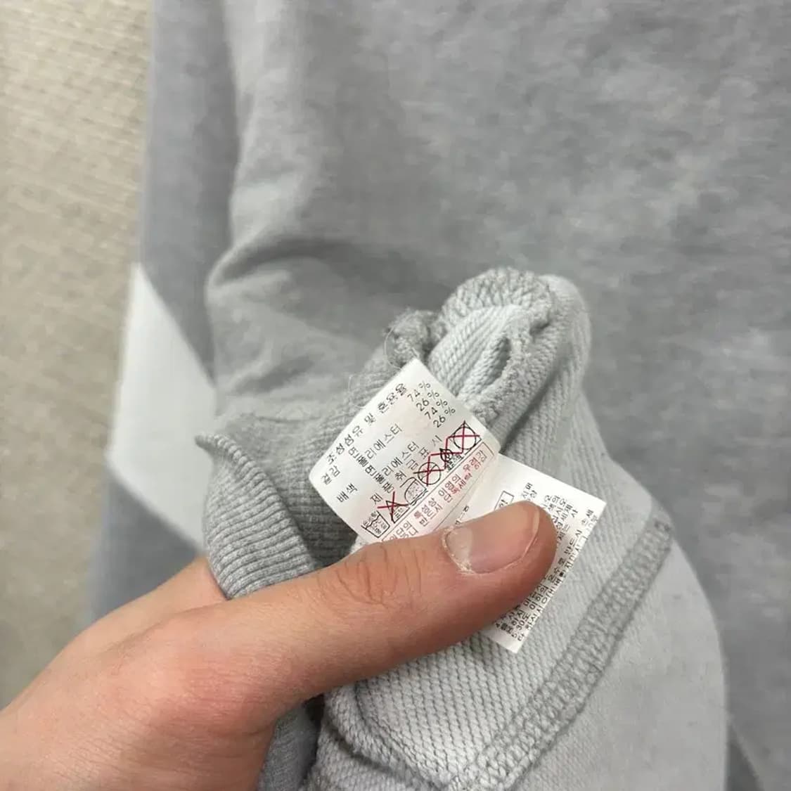 디스커버리 캐주얼 빅로고 스웻셔츠 맨투맨 95 A05504 상품이미지4