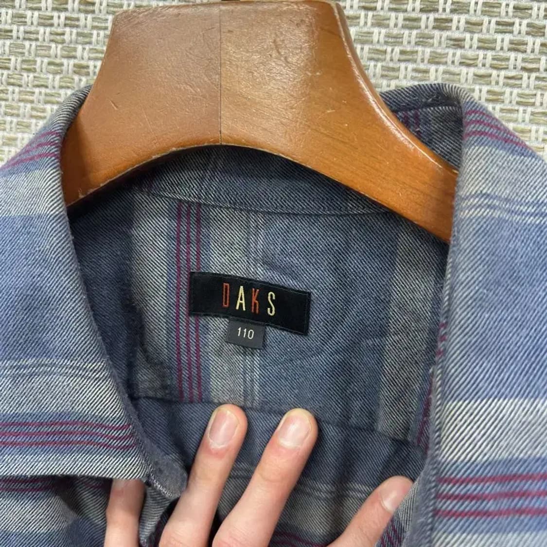 닥스 캐주얼 자수로고 긴팔 셔츠 110 A05511 상품이미지3