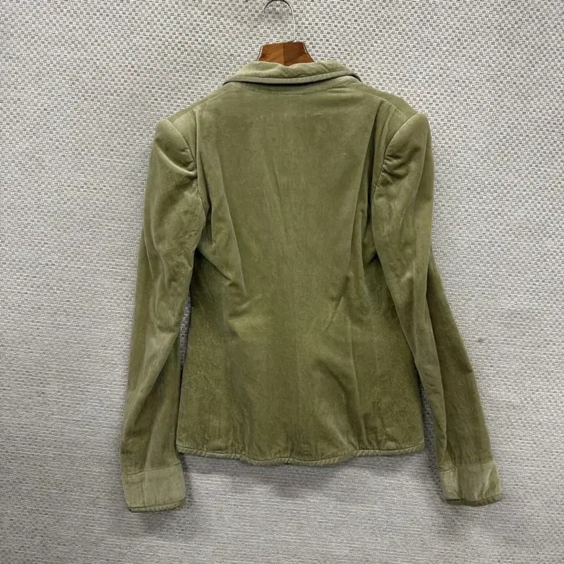 발렌티노 정품 빈티지 벨벳 블레이저 자켓 42 A05498 상품이미지2