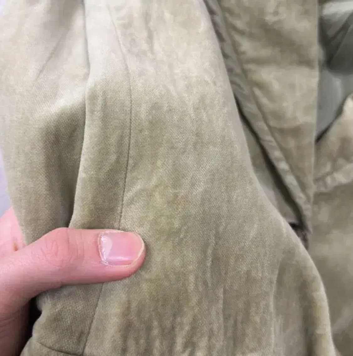 발렌티노 정품 빈티지 벨벳 블레이저 자켓 42 A05498 상품이미지5