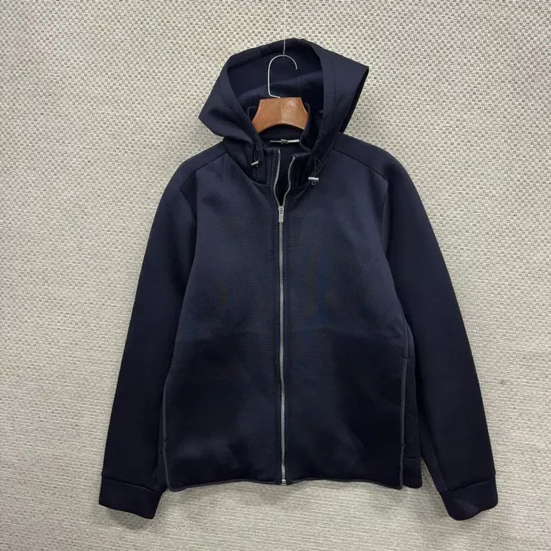 캘빈클라인 캐주얼 무지 트랙탑 져지 후드집업 M A05568 상품이미지1