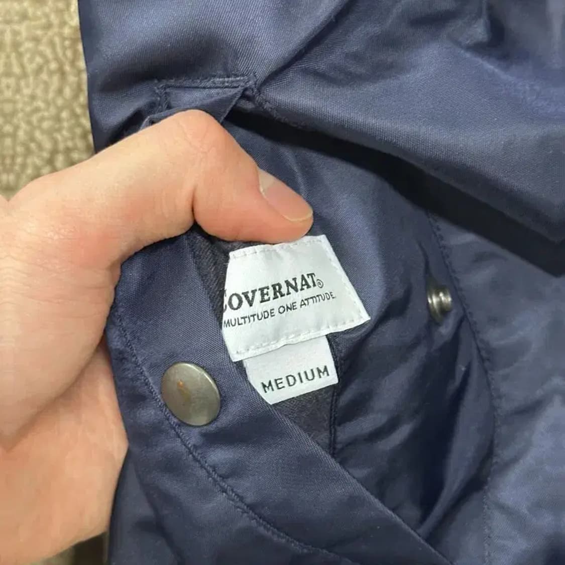 커버낫 캐주얼 리버시블 양털 롱 플리스 후리스 M A05569 상품이미지5