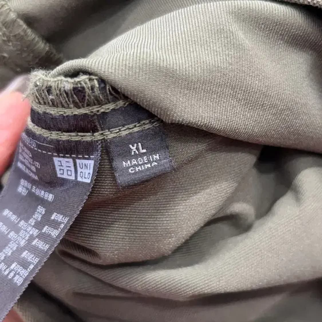 유니클로 캐주얼 유틸리티 셔츠 자켓 XL A05588 상품이미지3