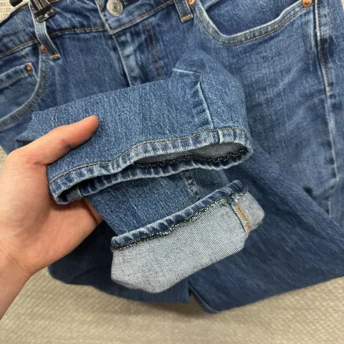 리바이스 511 캐주얼 데님 청바지 34인치 A05594 상품이미지5