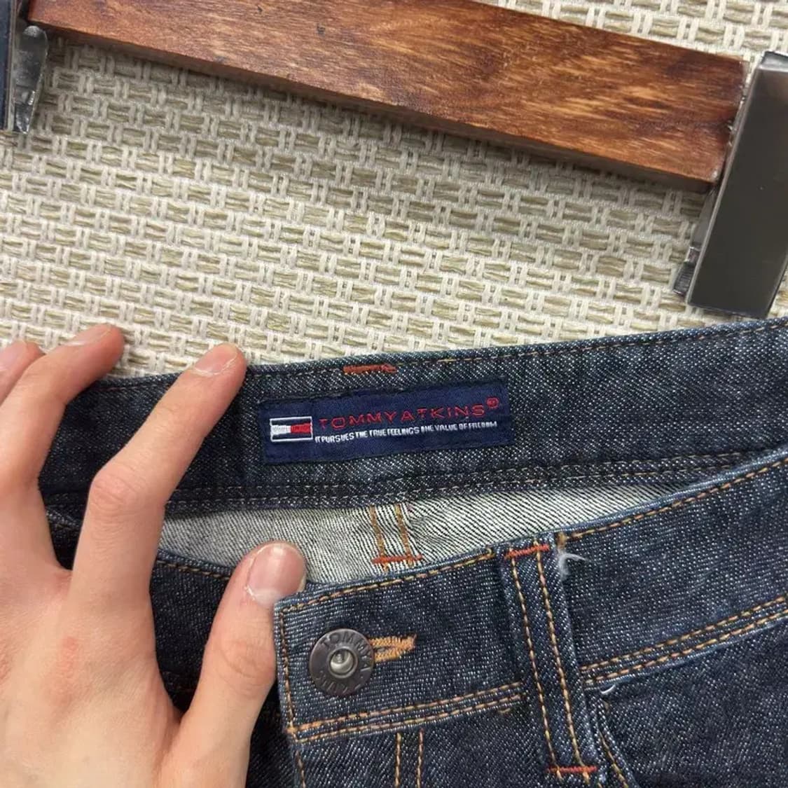 타미힐피거 캐주얼 세미부츠컷 데님 청바지 29인치 A05596 상품이미지4