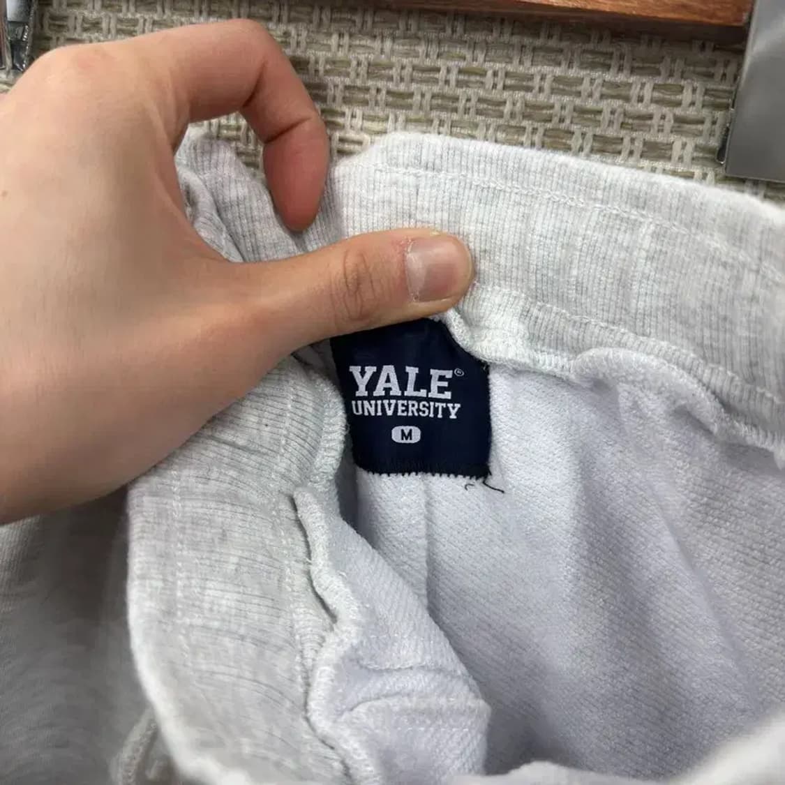 예일 자수로고 조거 밴딩 츄리닝바지 M A05601 상품이미지3