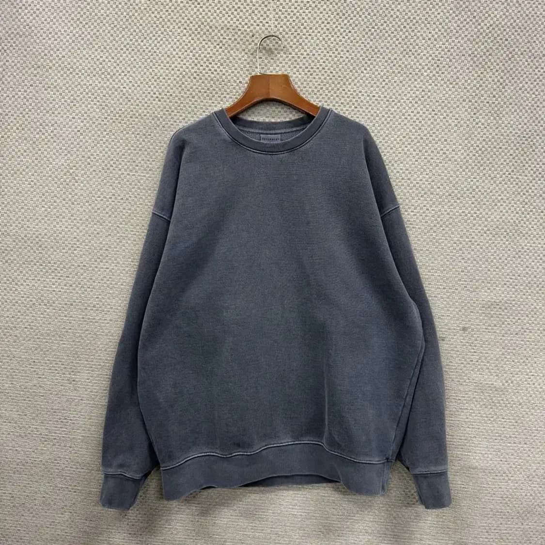 소버먼트 캐주얼 피그먼트 스웻셔츠 맨투맨 XL A05575 상품이미지1