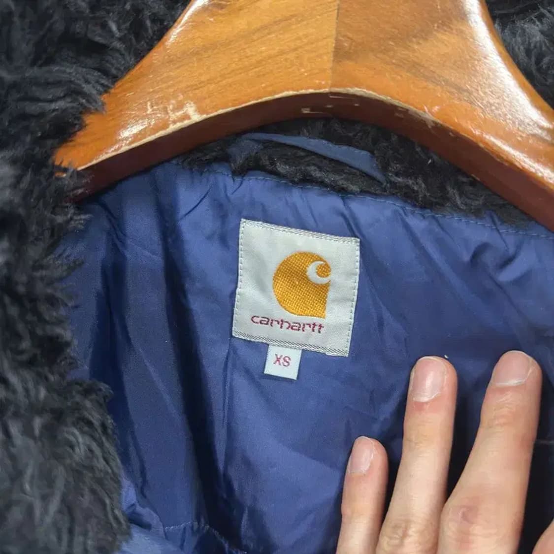 칼하트 WIP 앵커리지 야상 파카 패딩 XS A05593 상품이미지3