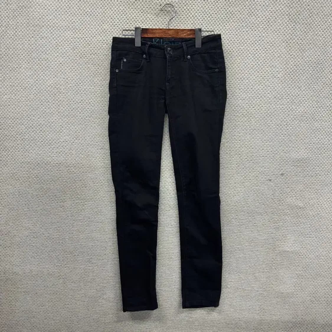 캘빈클라인 캐주얼 블랙진 흑청바지 25인치 A05599 상품이미지1