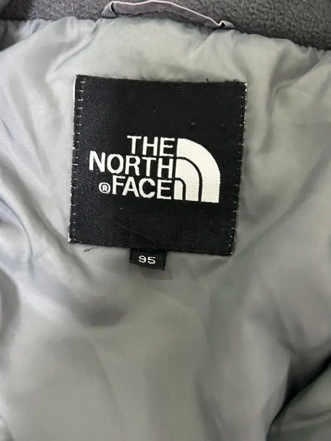노스페이스 그레이 경량점퍼 상품이미지2