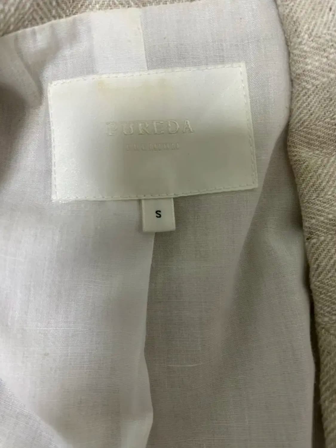 퓨어다 린넨 블레이저 자켓 상품이미지2