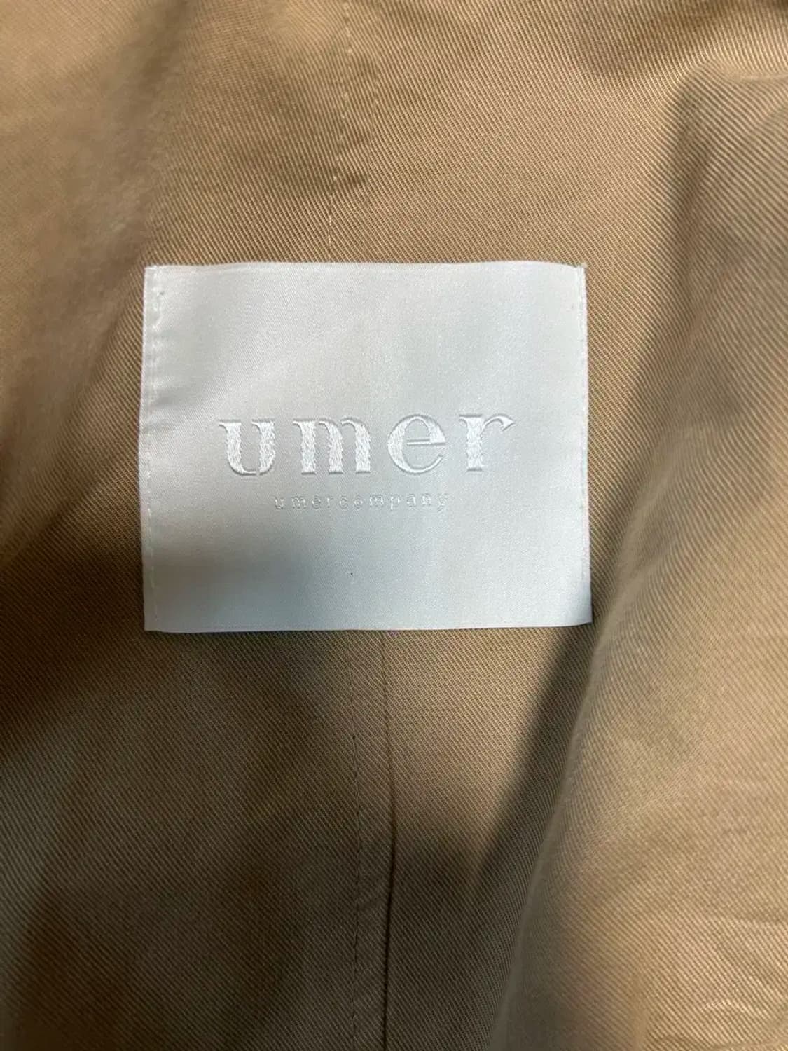 유메르 나그랑 숏 트렌치코트 상품이미지3
