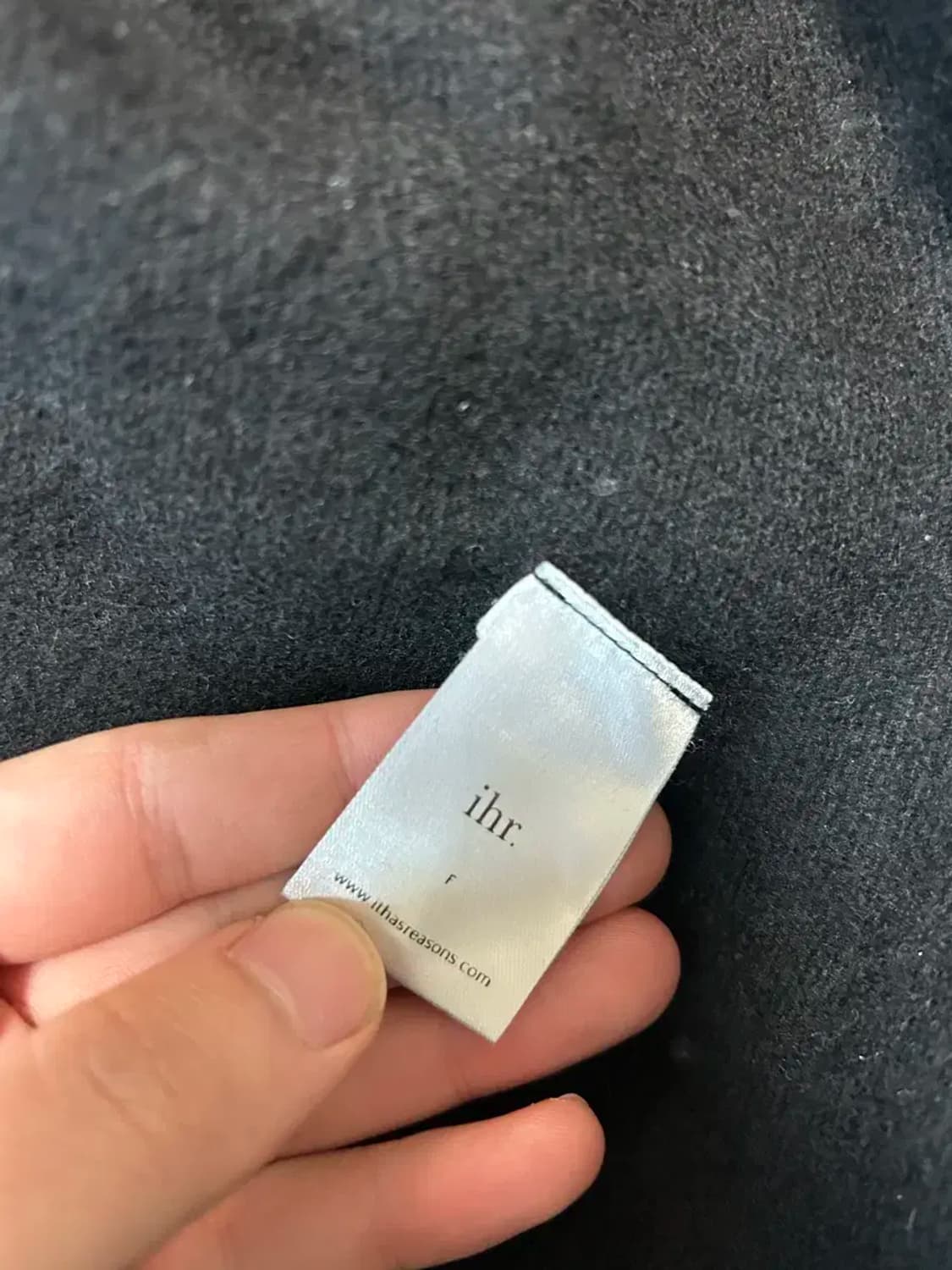 ihr IHRS LOGO WHOLEGARMENT 가디건 상품이미지10