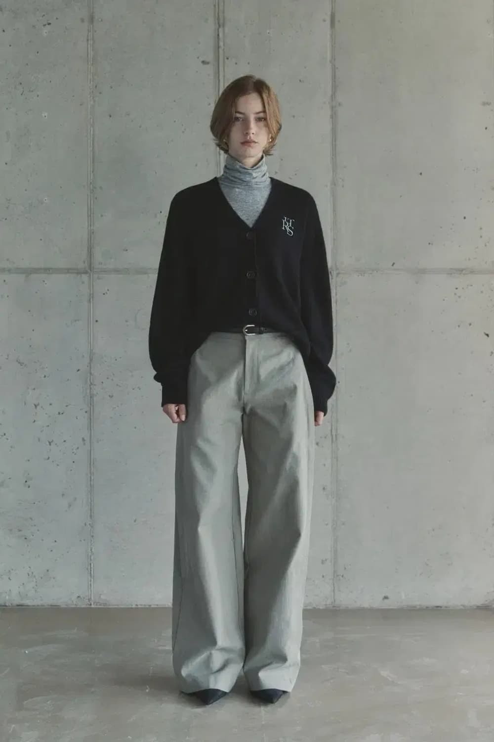 ihr IHRS LOGO WHOLEGARMENT 가디건 상품이미지7