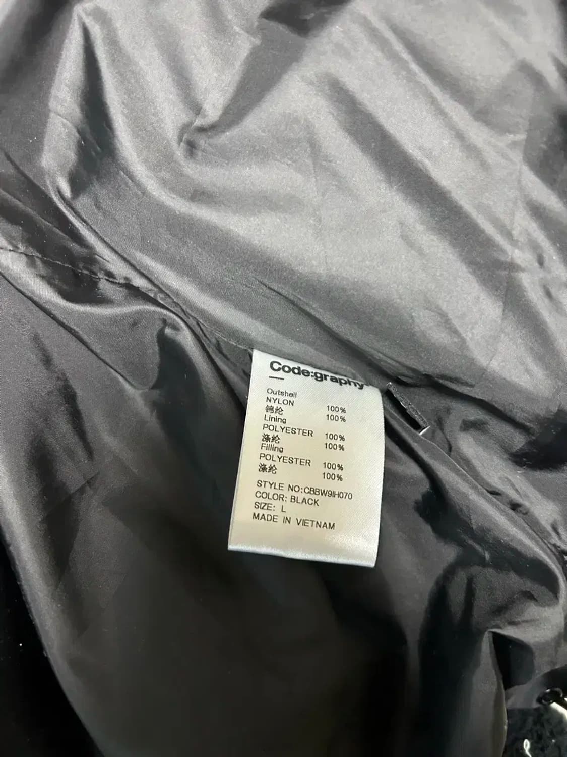 코드그라피 하이넥 리치포켓 패딩 점퍼 상품이미지8