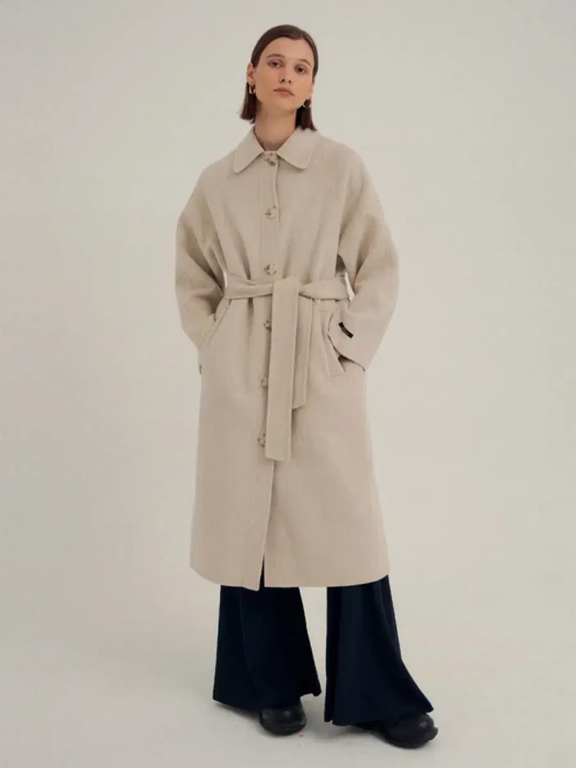 룩캐스트 20s/w 울 래글런 코트 상품이미지2