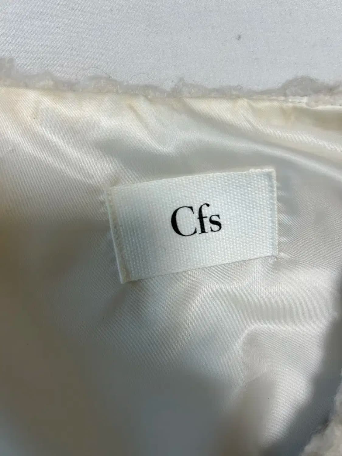 cfs뮤지엄 더플 뽀글이 크롭자켓 상품이미지7