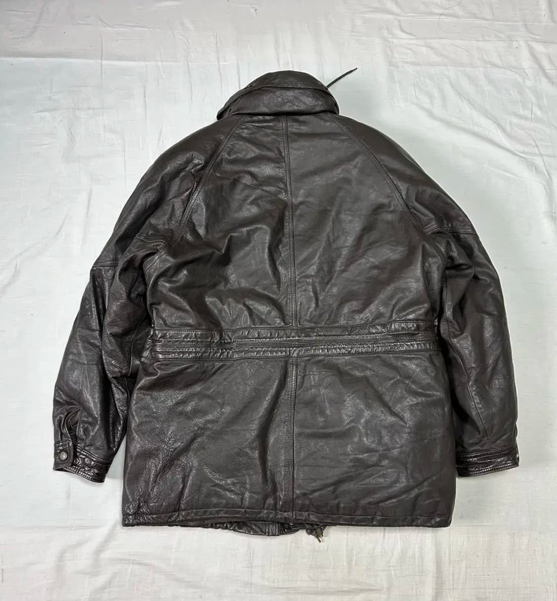 올아메리칸 사파리 레더 소가죽 구스다운 상품이미지2