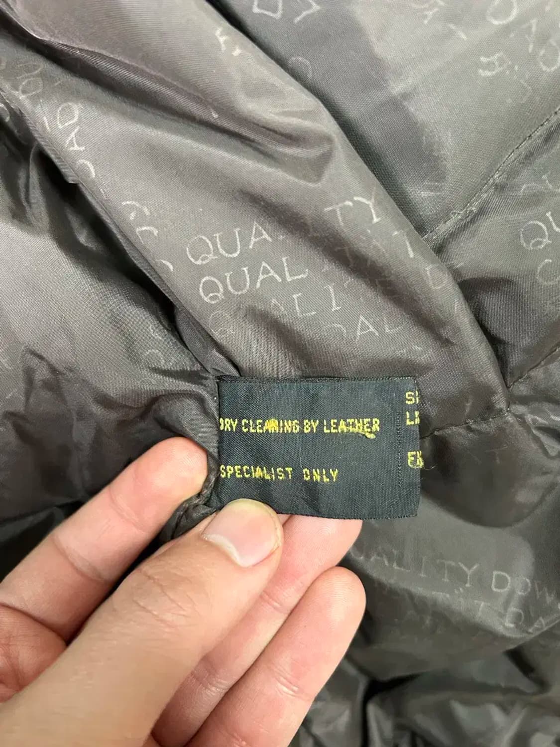 올아메리칸 사파리 레더 소가죽 구스다운 상품이미지7