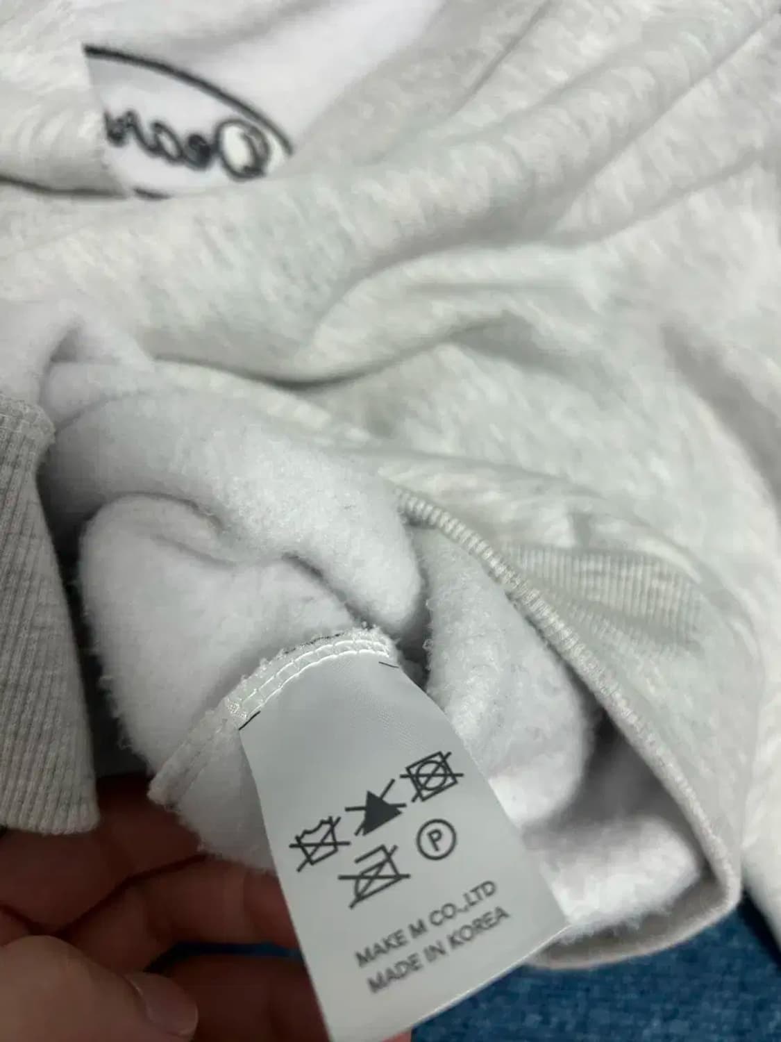 디어리스트 기모 크롭후드티F 상품이미지4