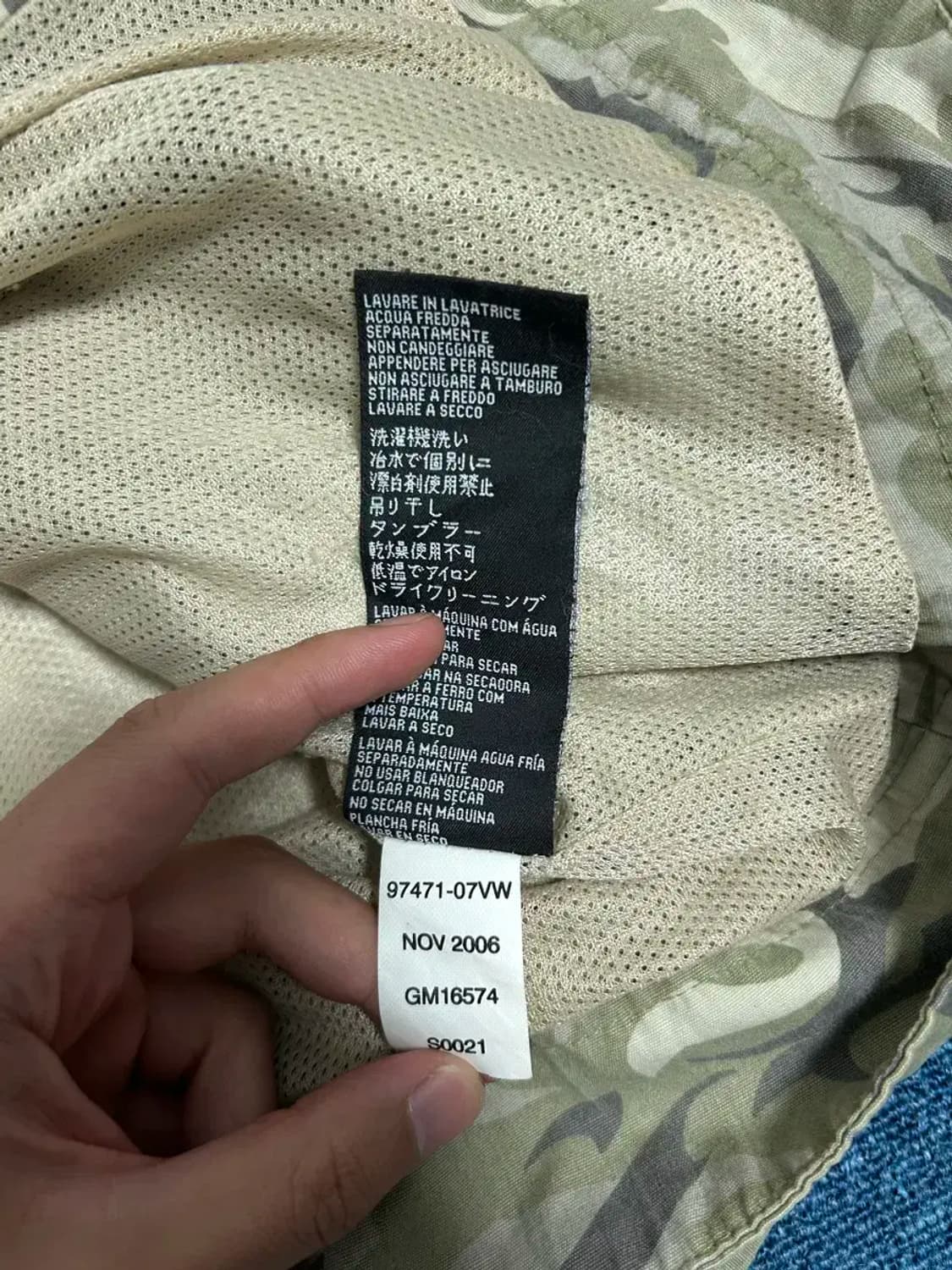할리데이비슨 밀리터리 카모 라이더자켓 상품이미지7