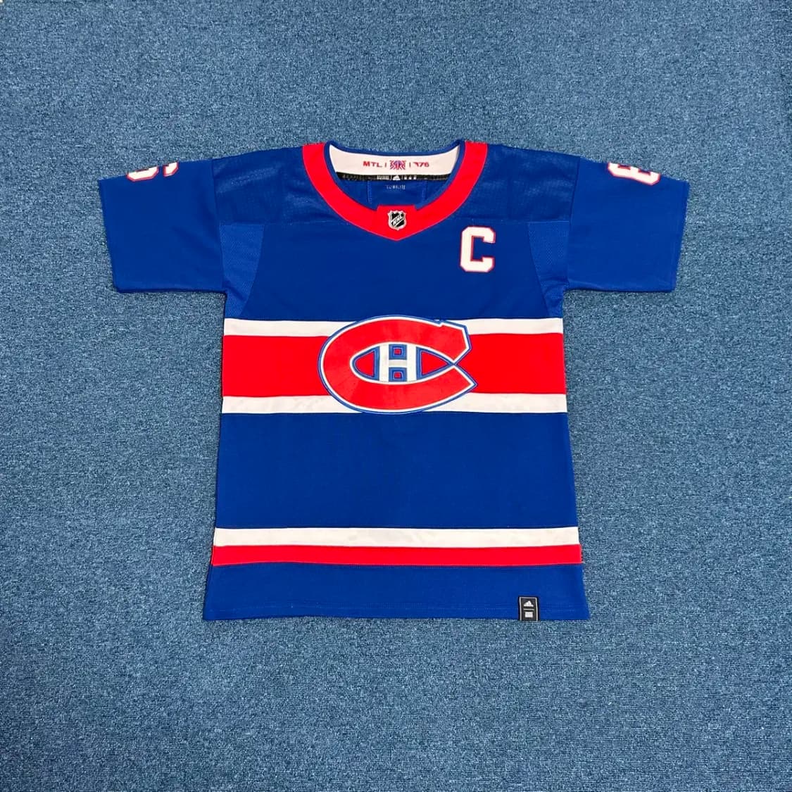 아디다스 nhl 몬트리올 캐나디언 아이스하키 반팔티 상품이미지1