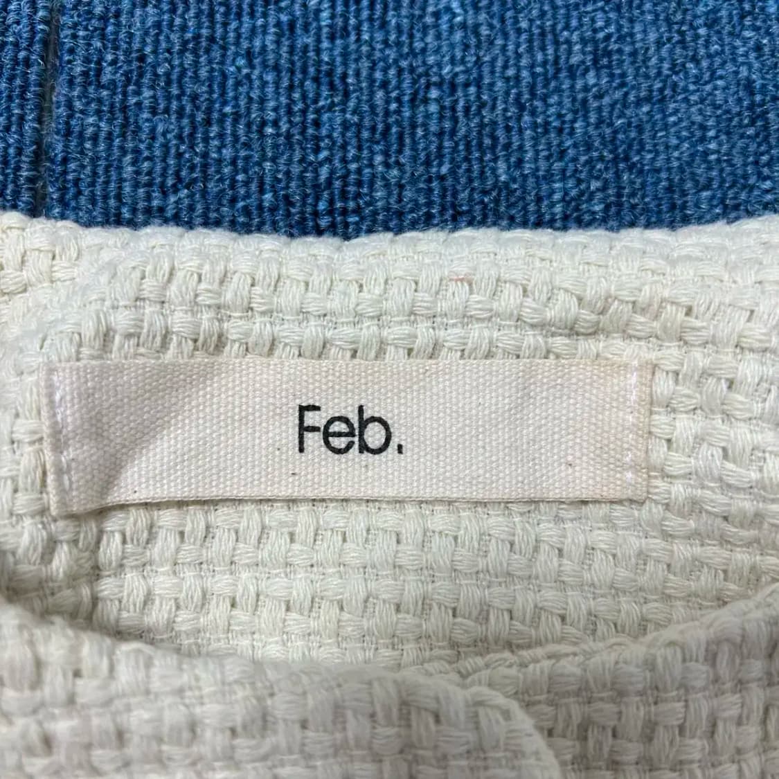 FEB. 페브 크롭 트위드 자켓 상품이미지4