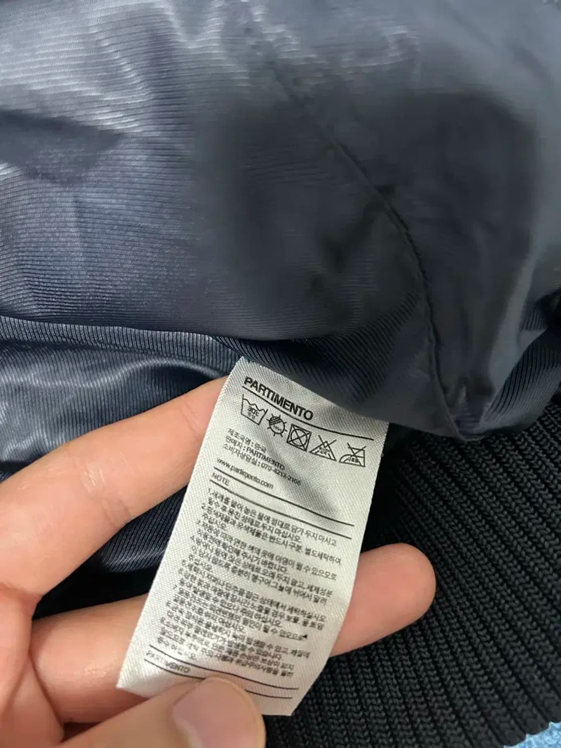 파르티멘토 코듀로이 바시티 점퍼S 상품이미지3