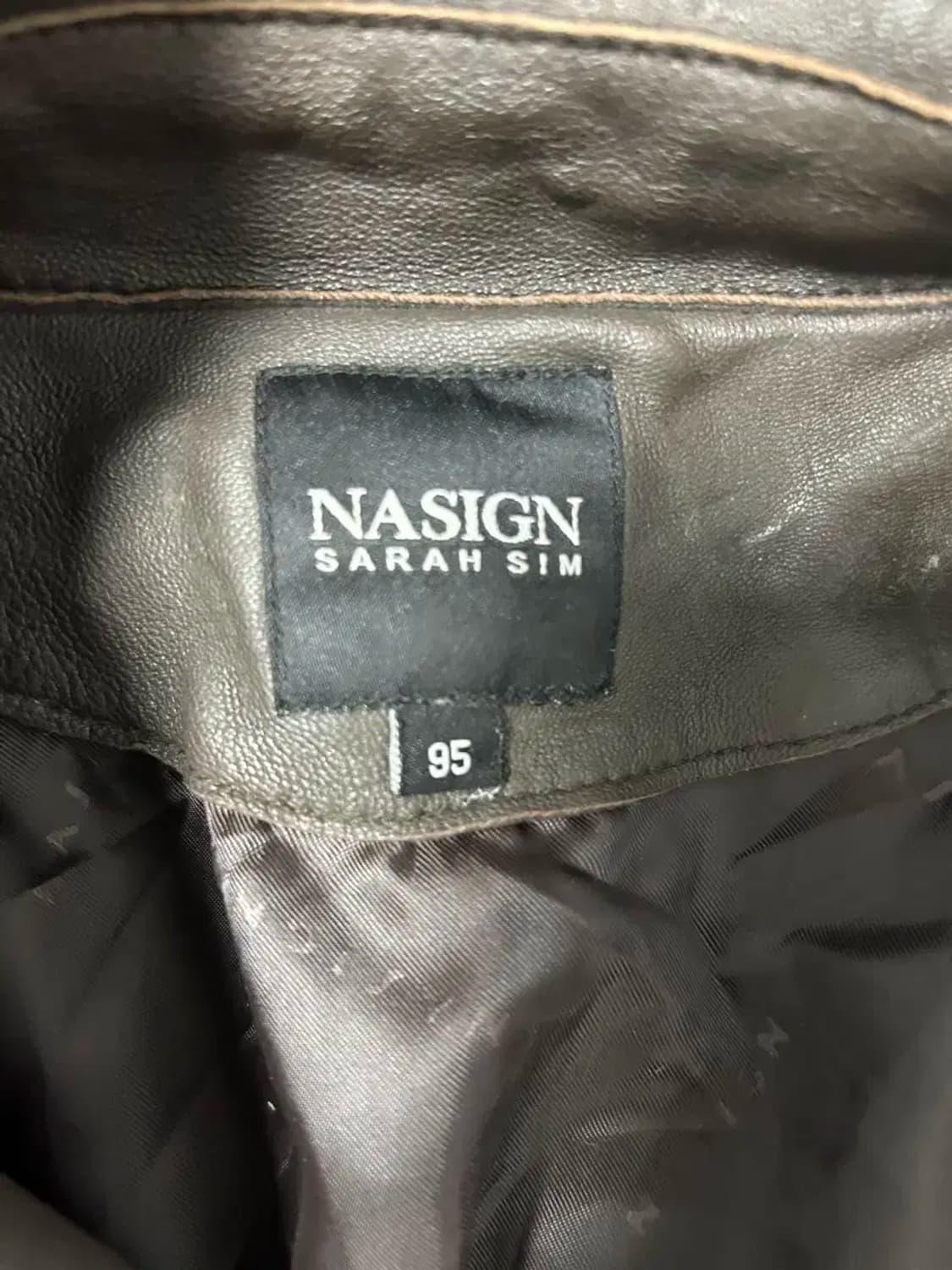 NASIGN 양가죽 자켓 상품이미지2