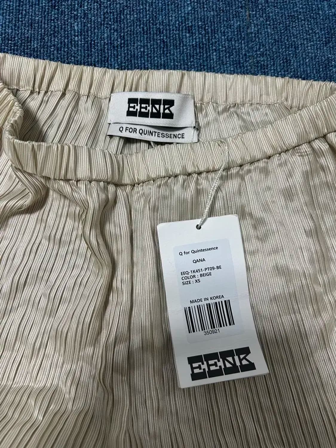 EENK 퀸타센스 팬츠 XS 새상품 상품이미지2