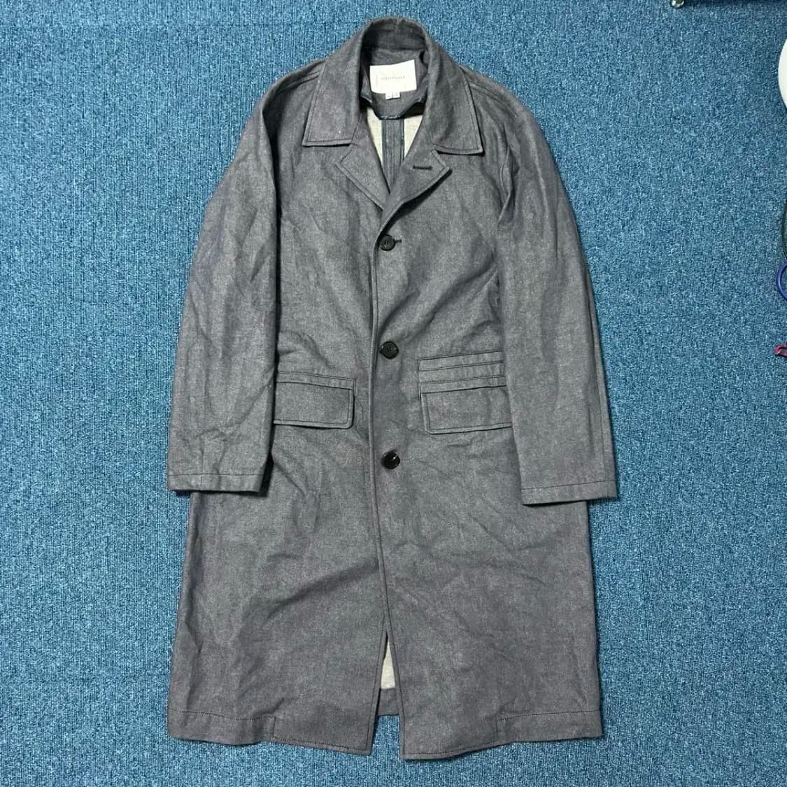 리버클래시 데님 롱코트 L 상품이미지1