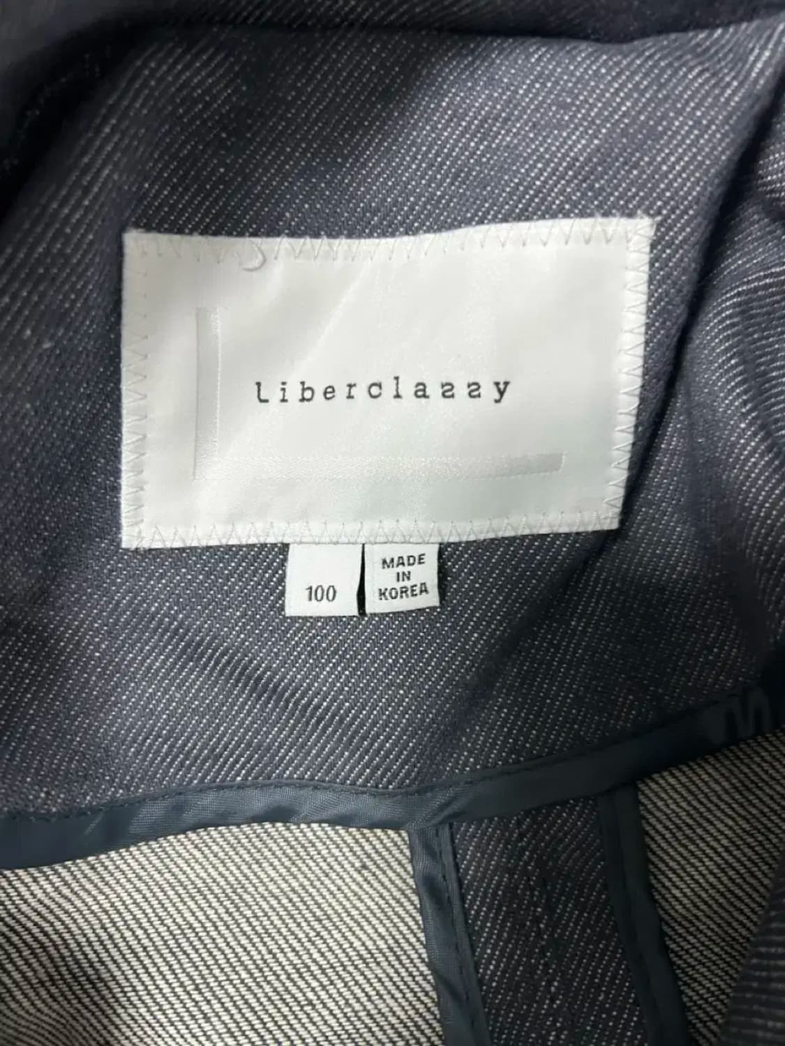 리버클래시 데님 롱코트 L 상품이미지3