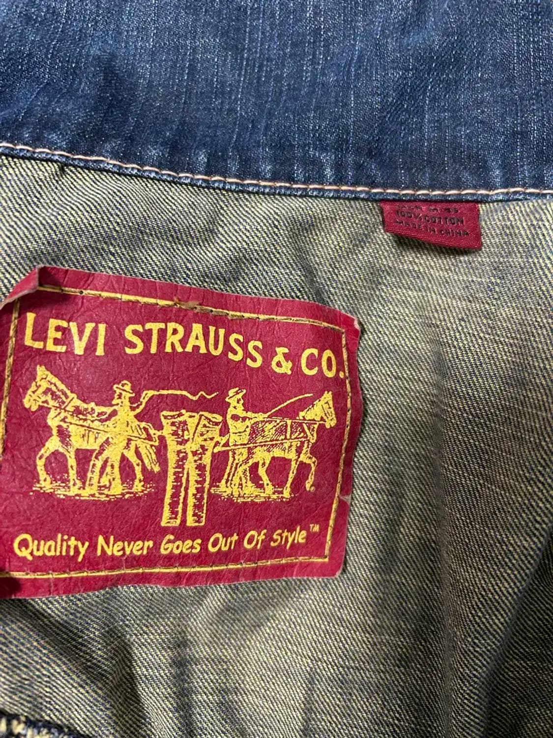 리바이스 데님 조끼M 72043-0003 상품이미지2