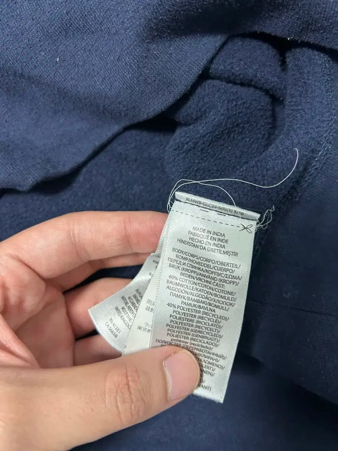 폴로랄프로렌 네이비 맨투맨L 신형 상품이미지3