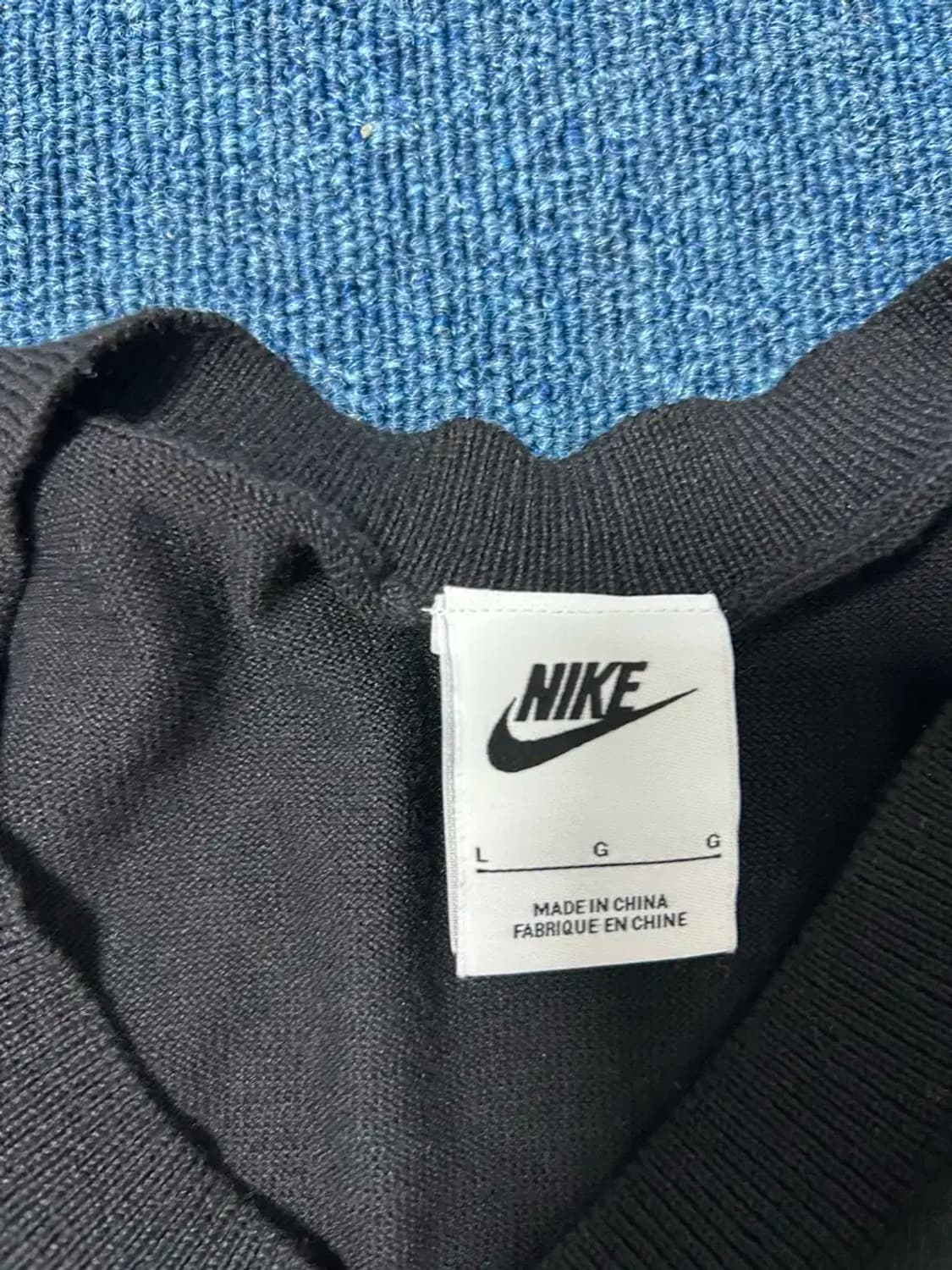 나이키 스우시 스웨터 베스트 fd2874-010 상품이미지4