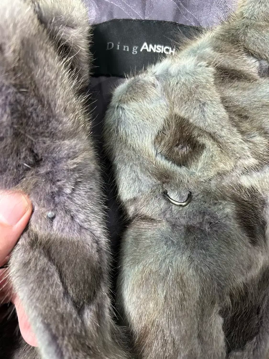 ding ANSICH 밍크 퍼 자켓 상품이미지4