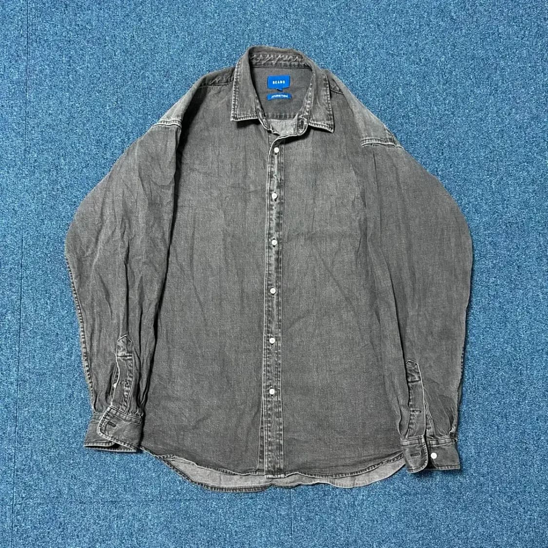 빔즈 데님 셔츠L 상품이미지1