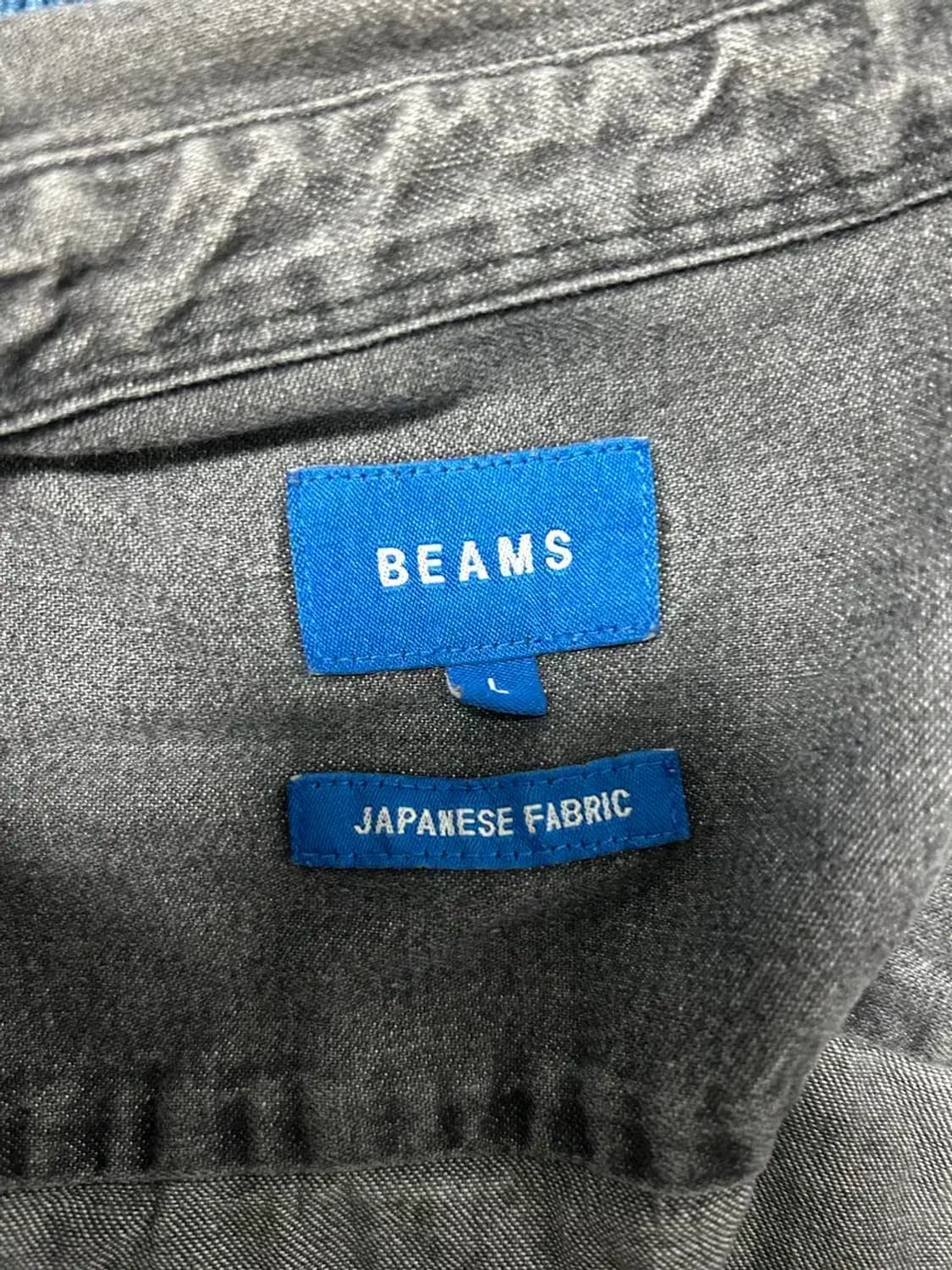 빔즈 데님 셔츠L 상품이미지2