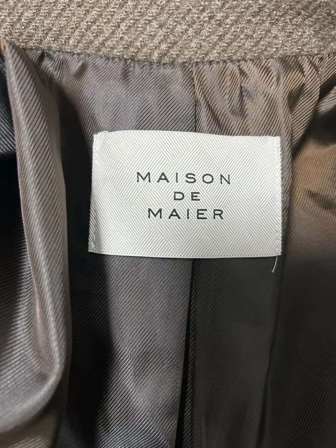 메종드메이어 코트 상품이미지5