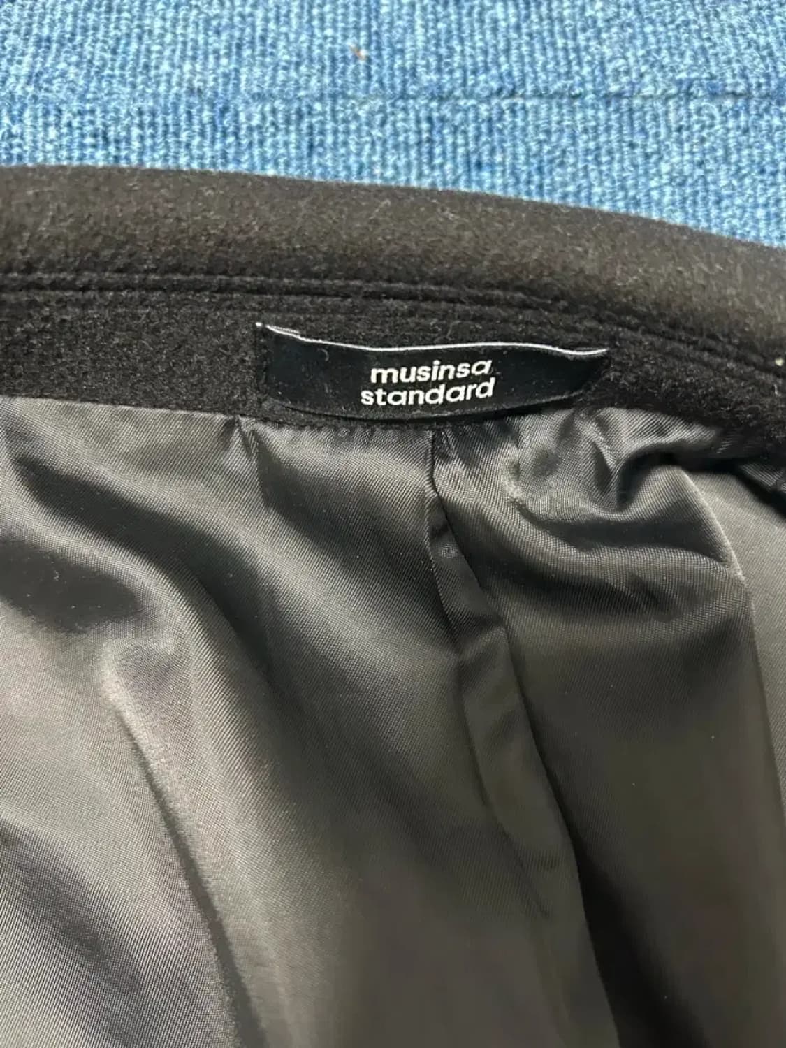 무신사스탠다드 캐시미어블렌드 롱코트XL 상품이미지3