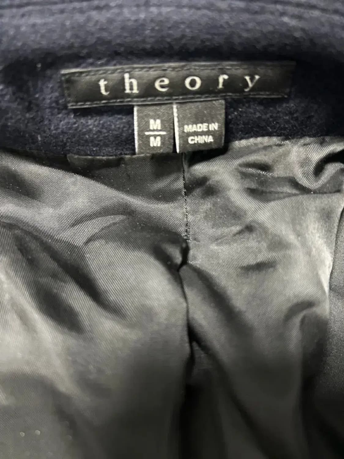 Theory 띠어리 다크네이비 더블코트 상품이미지3