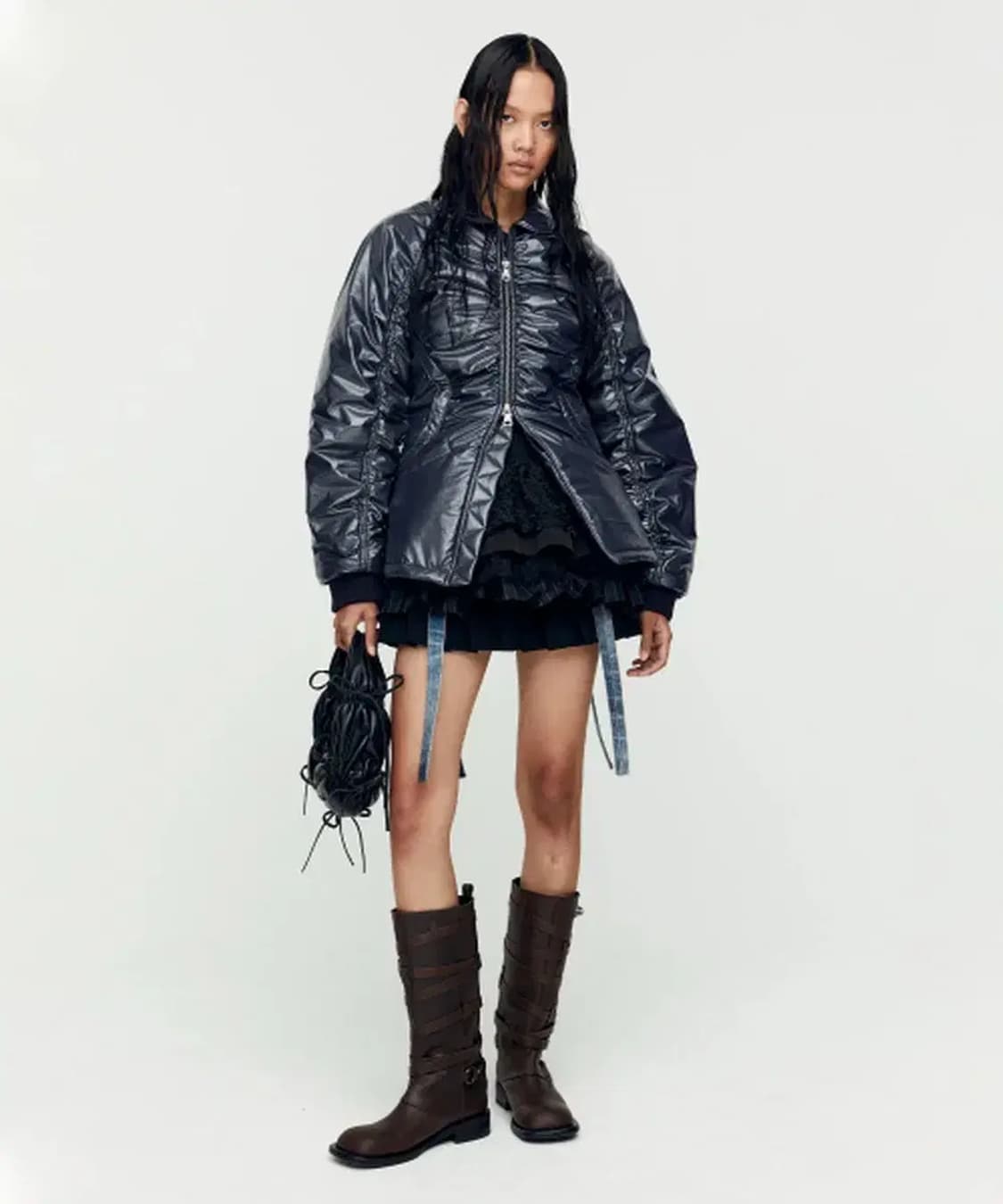 앤더슨벨 루나 백 코르셋 봄버 자켓 awa655w 상품이미지1