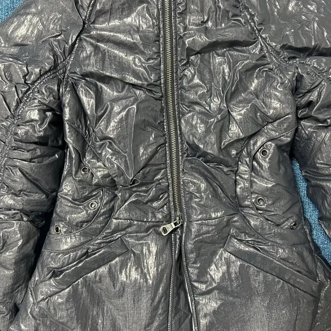 앤더슨벨 루나 백 코르셋 봄버 자켓 awa655w 상품이미지7