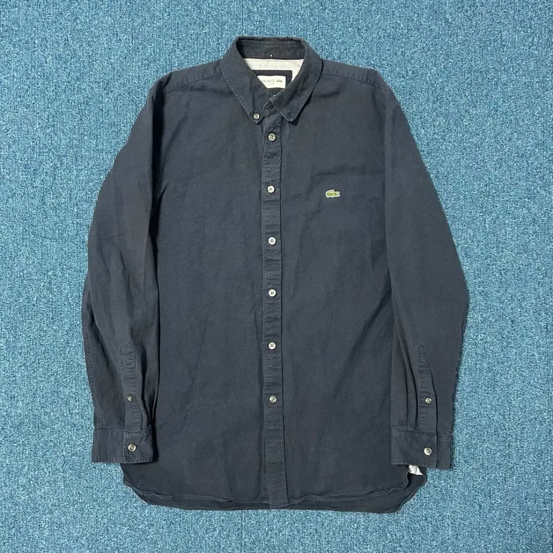 라코스테 셔츠남방 다크네이비M 상품이미지1