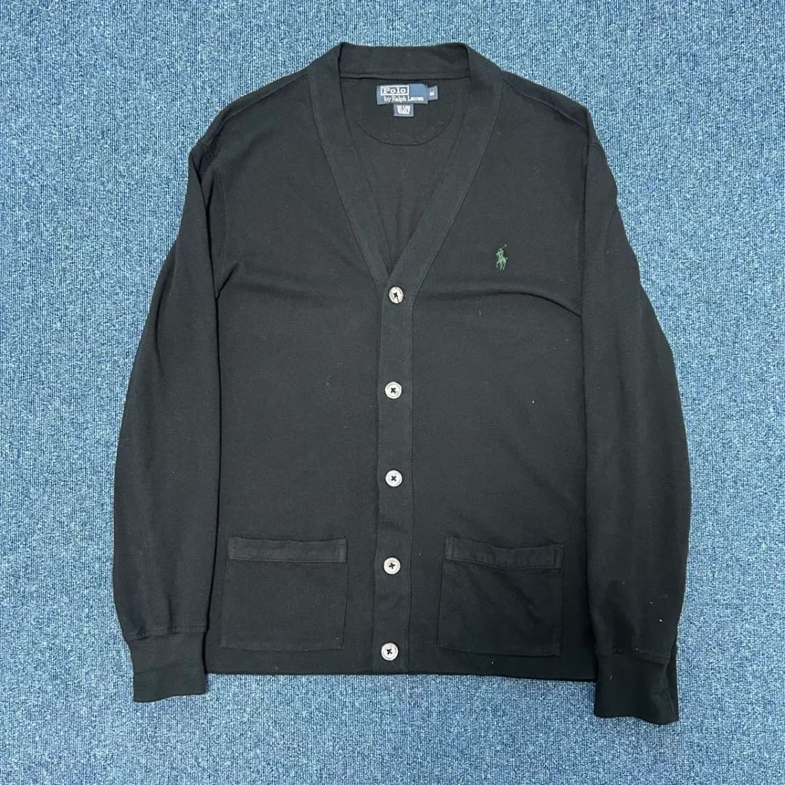 폴로 랄프로렌 블랙 가디건 M 상품이미지1