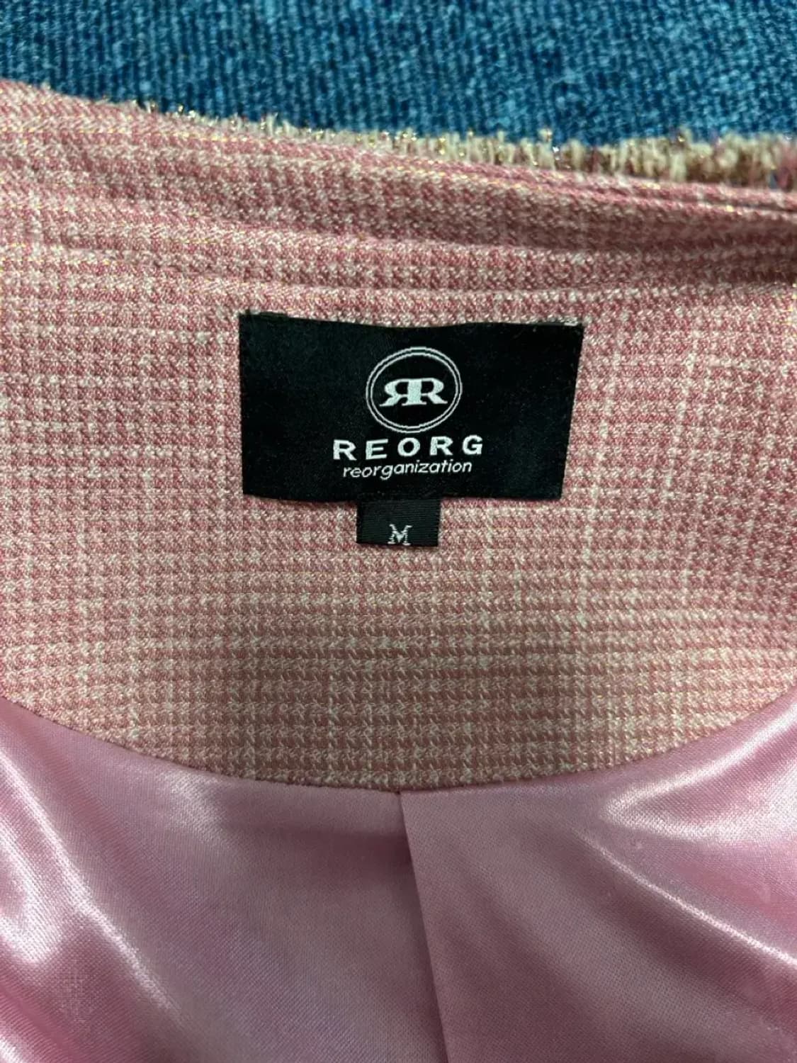 리올그 트위드자켓M 상품이미지3